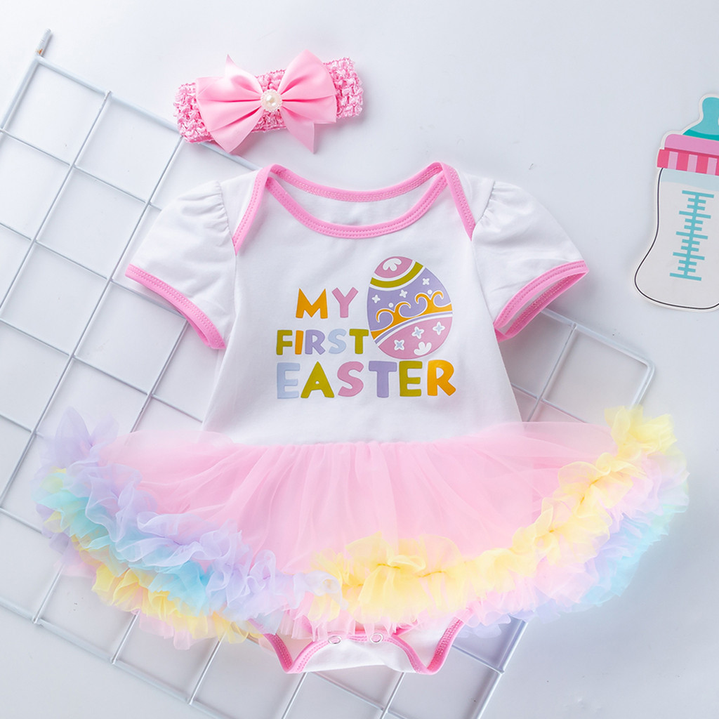 My First Easter Newborn Baby Dresses Toddler Girl ..